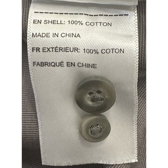 UNTUCKit Mens Button Up Shirt Wrinkle Free Cotton Sanglovese 03046 Grey Sz XL - Picture 11 of 12